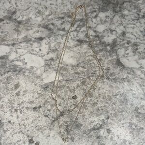 Gold Initial “M” Necklace